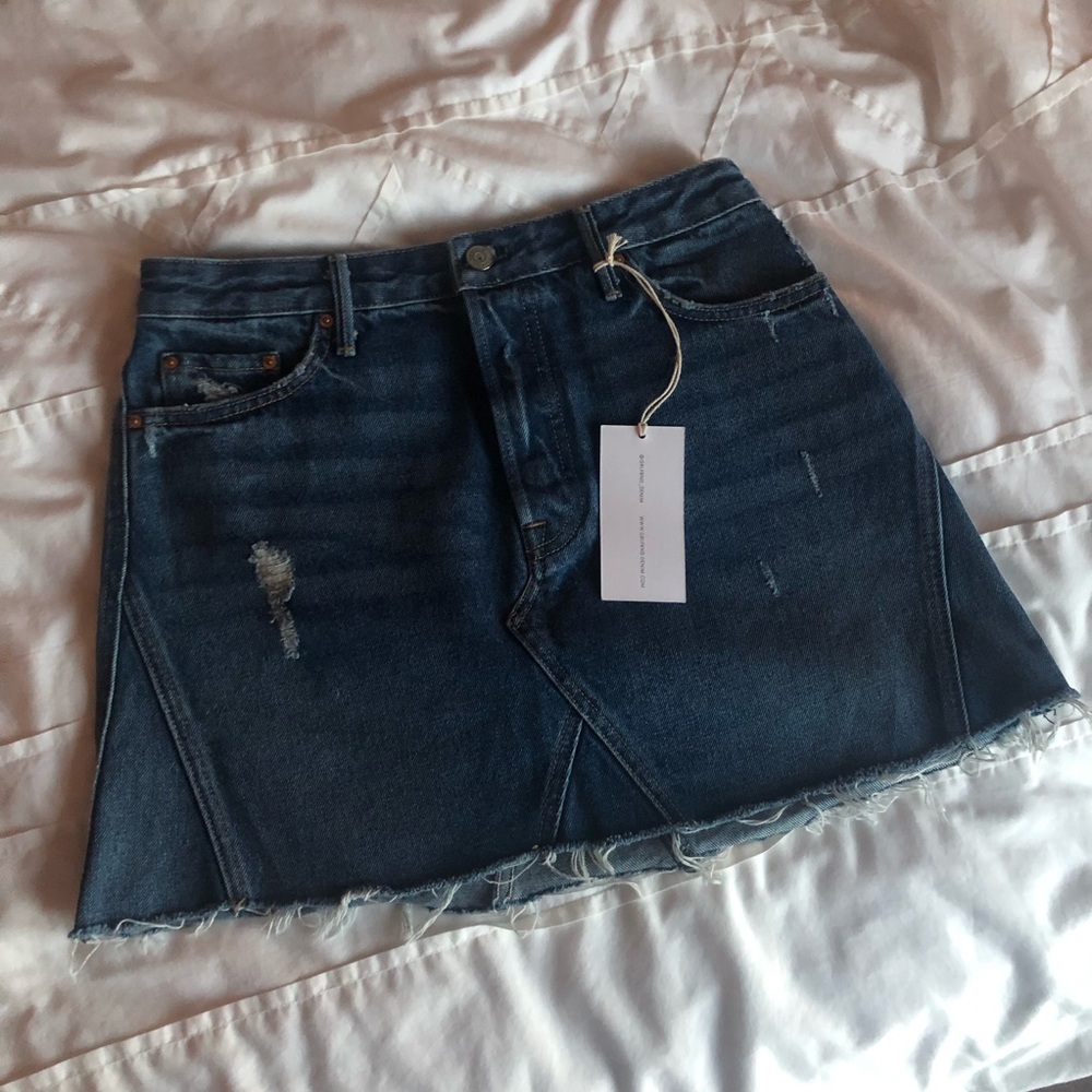BNWT GRLFRND  ‘Eva’ Denim Skirt